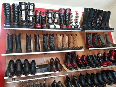 handmade safety boots