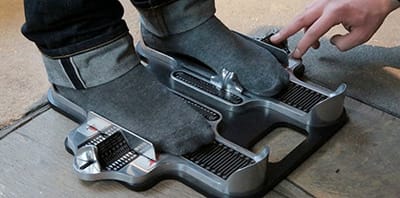 Handmade Hiking Boots - Measuring Your feet for custom boots