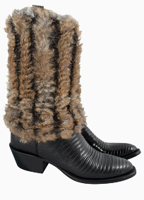 Boot Stuff And Accessories - Pat Dahnke Fur Boot Toppers