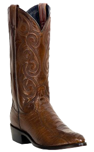 Dan Post Bellevue Ostrich Skin Exotic Skin Cowboy Boots