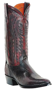 Dan Post Raleigh Lizard Skin Exotic Skin Cowboy Boots