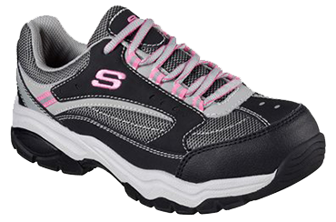 Womens Leather Work Boots - Skechers