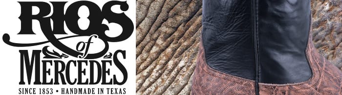 Real Elephant Skin Boots - Rios Of Mercedes Elephant Skin boots