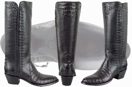 zipper cowgirl boots