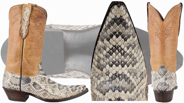 diamond back snake boots