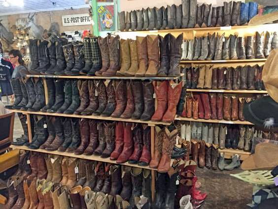 Low Cost Boots On The Rack