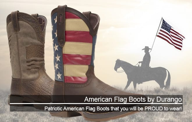 American Flag Cowboy Boots, American Flag Western Boots, Patriotic American Flag Boots