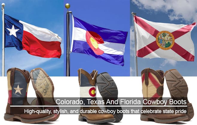 Why You Should Buy Colorado, Florida, Or Texas Cowboy Boots From Durango