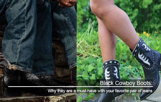 Why Black Cowboy Boots With Jeans Are A Must-Have Style Staple