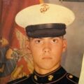 Thomas Scheetz, founder of We Heart Handmade Boots, in his U.S. Marine Corps dress blues